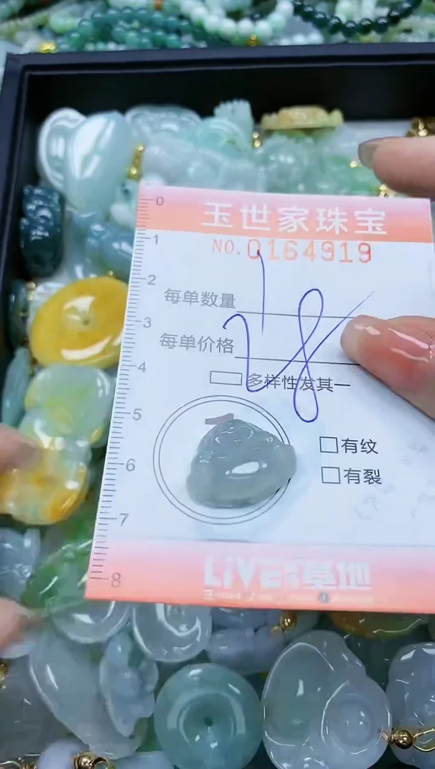 【闪购商品】翡翠颈饰未镶嵌闪购0164919