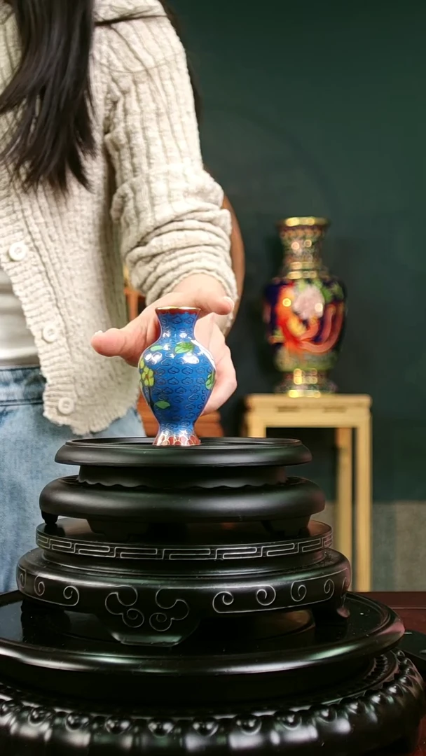 景泰蓝珍宝馆 景泰蓝 摆件 带回流证书