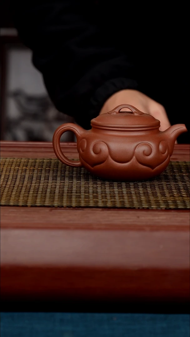 茶壶紫砂陈富才原矿紫砂壶