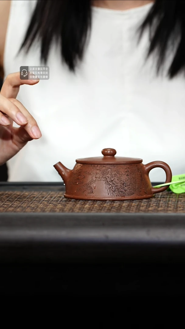茶壶紫砂紫砂茶壶汉瓦