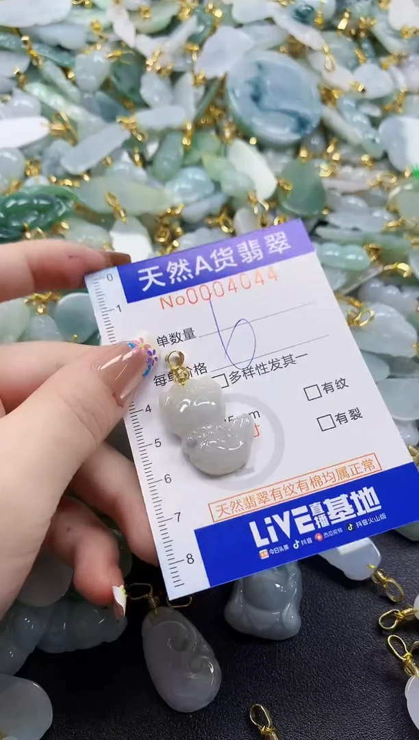 颈饰未镶嵌翡翠T**a天然A货翡翠