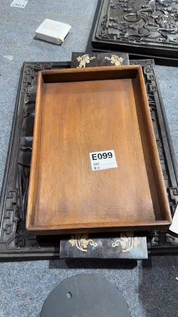 木地*紫檀拆件雕刻板以直播间实物为准微瑕老物件