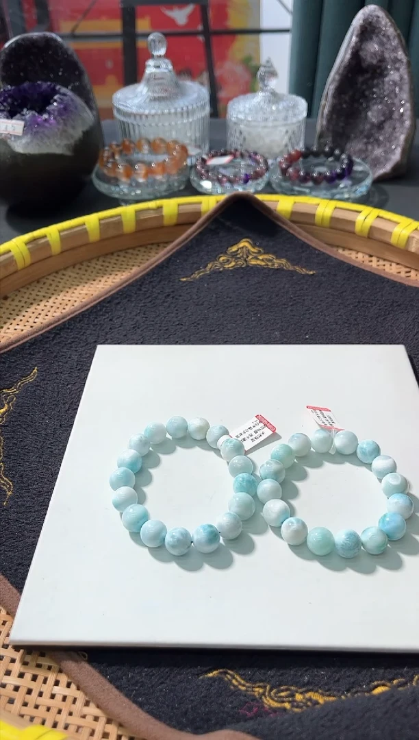 【闪购商品】针钠钙石（海纹石）手链未镶嵌24多样性发其一/12+
