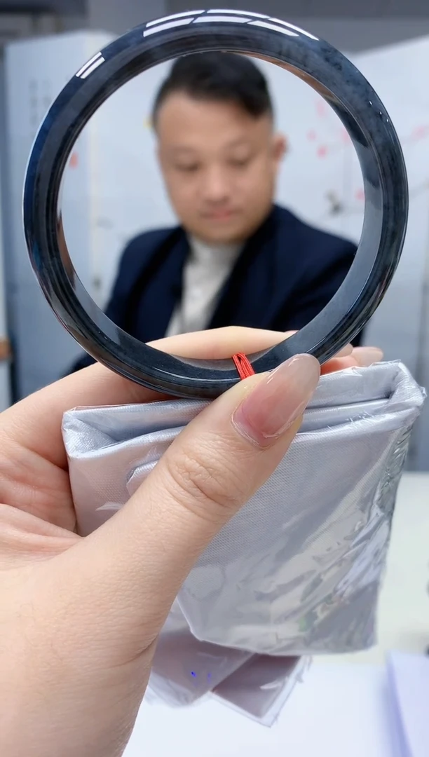 【闪购商品】定制翡翠未镶嵌4969jw-毛货手镯（59圈）80