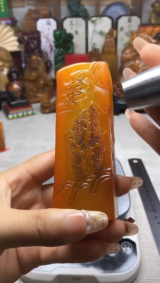 寿山石印石纯天然石料