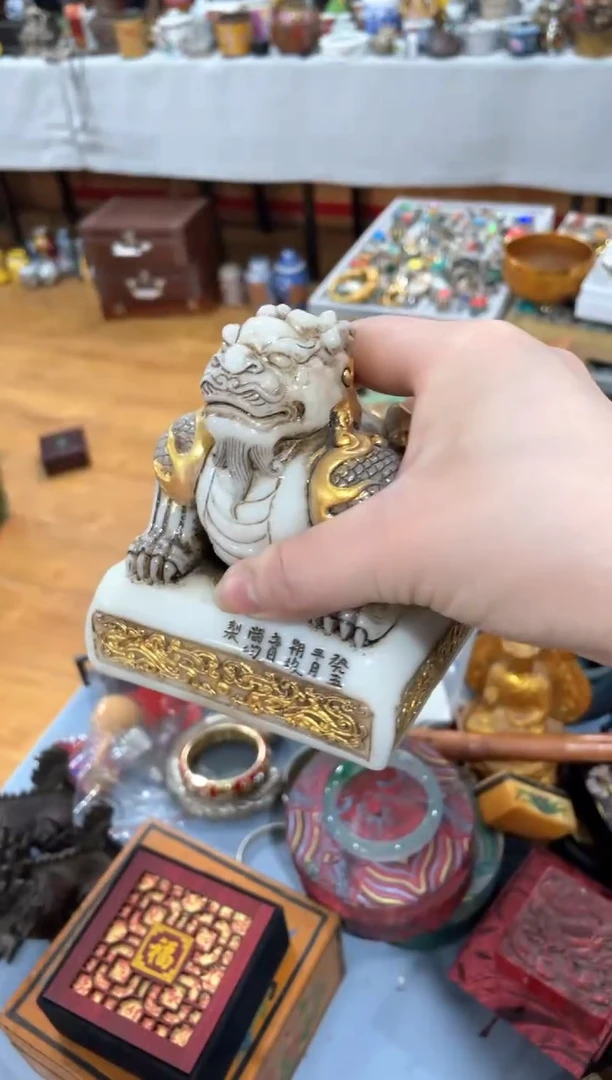 【闪购商品】1宫廷影视老旧工艺摆件