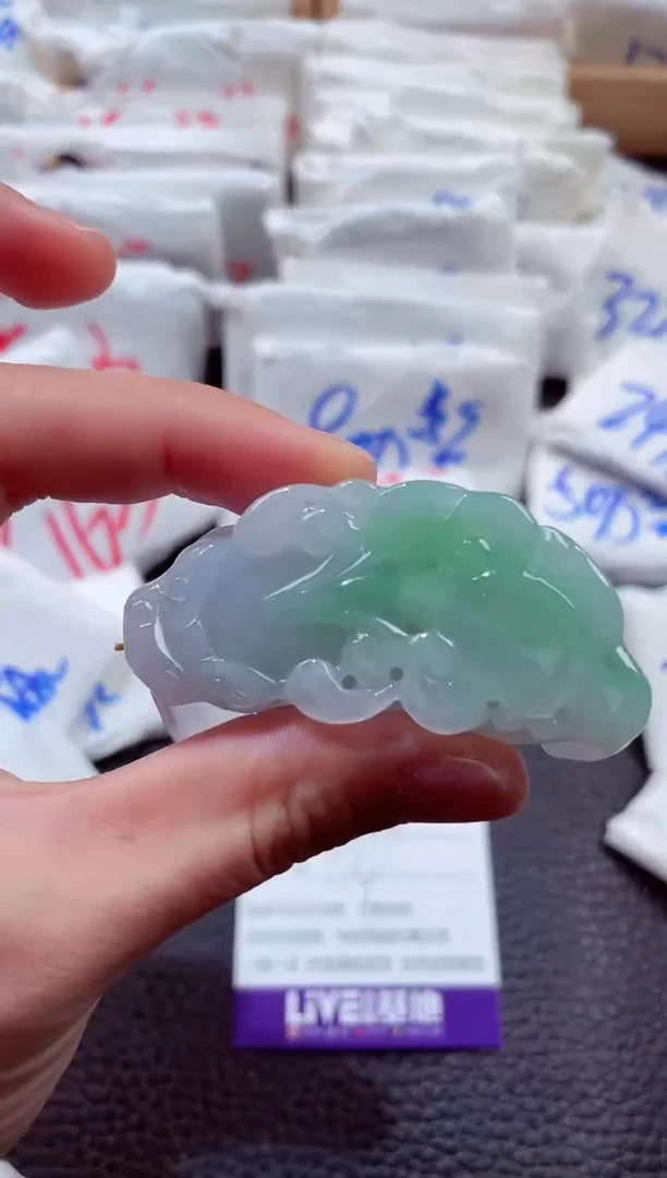 翡翠未镶嵌颈饰00005266