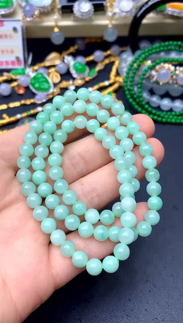 未镶嵌手链翡翠49-中国好珍宝