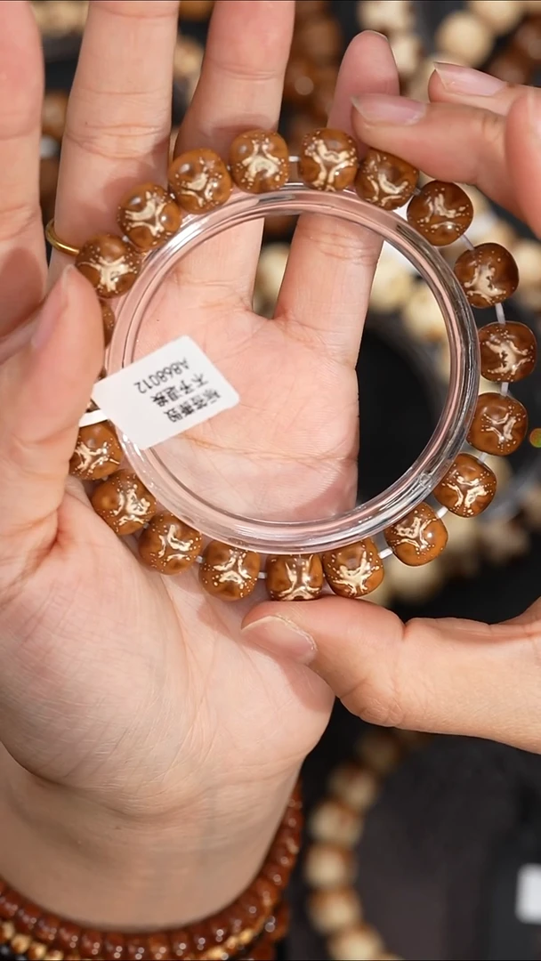 手串紫金鼠10.9mm8012实心鼠鬼脸