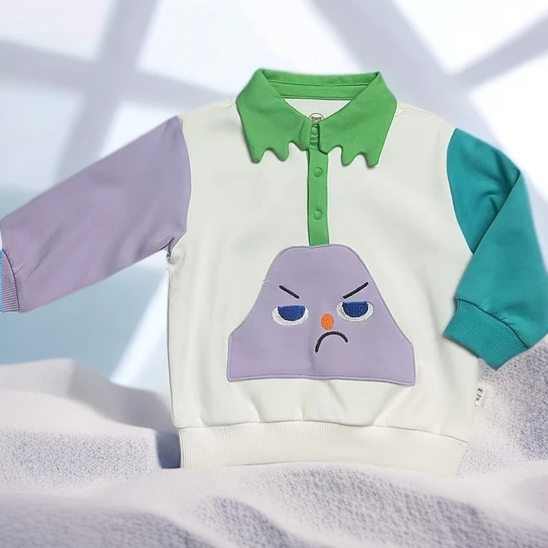 4710白色卫衣儿童服饰