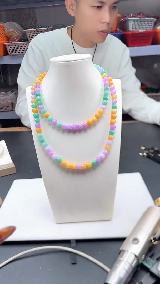 项链未镶嵌石英质玉项链