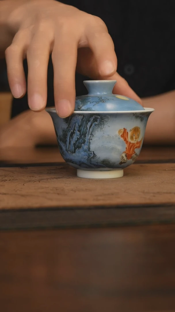 瓷片柴窑青花破价福利