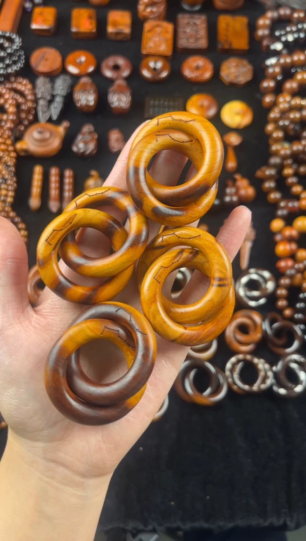 枣木雷击桃木六七星乾坤圈