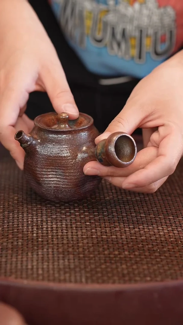 茶壶紫砂原矿手工制作117号 170cc