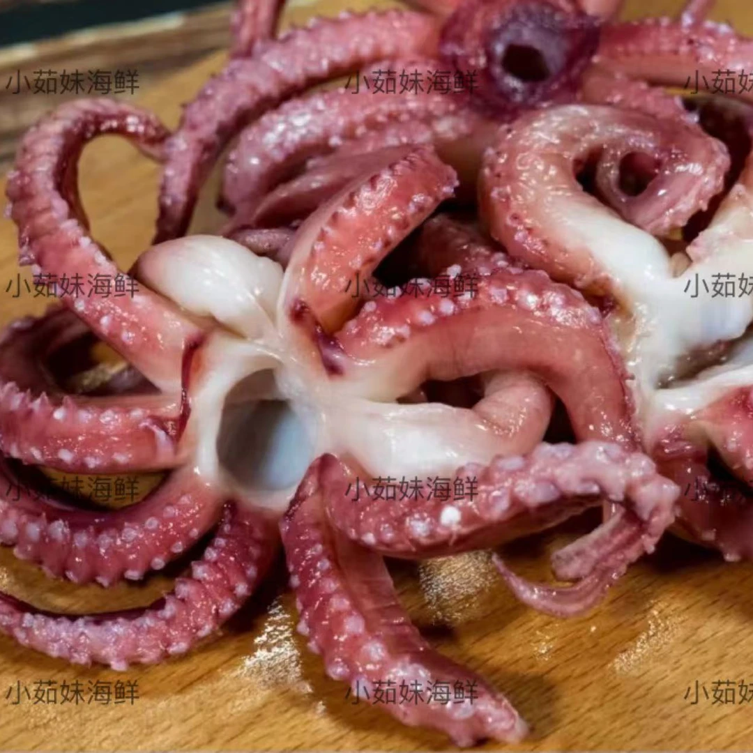 连云港发货 无冰衣 脆口鱿鱼爪 4斤