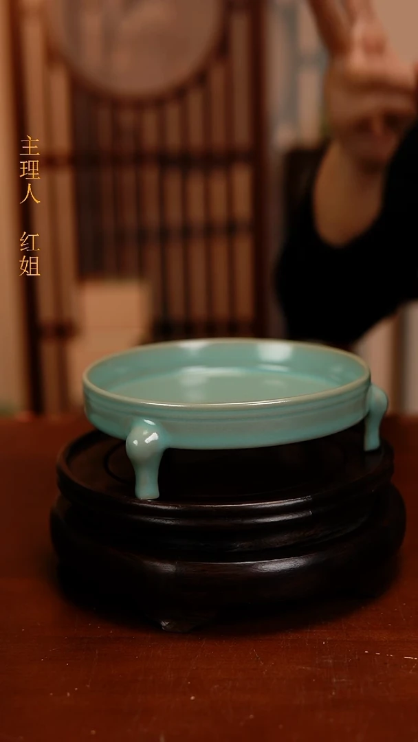 瓷片原产地原矿釉汝瓷