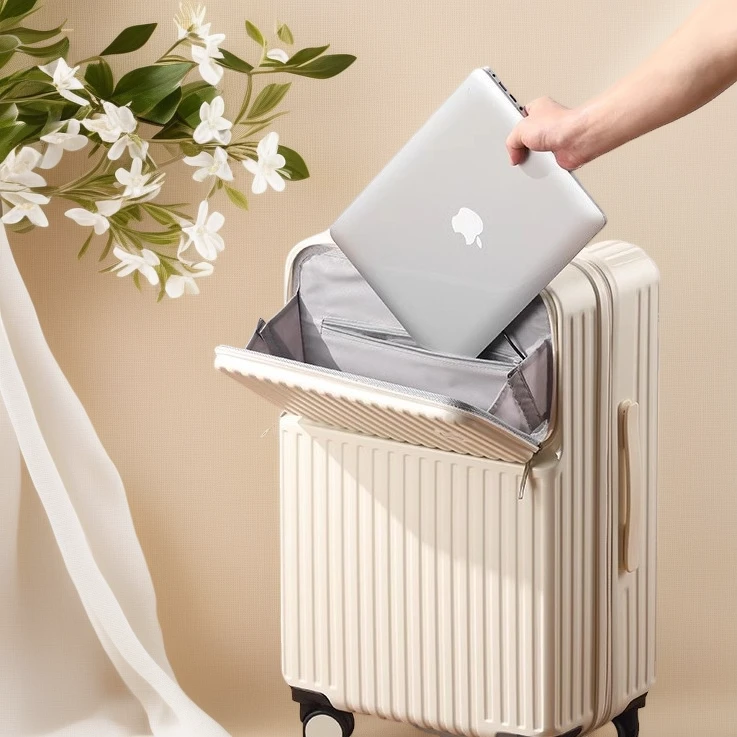 旅行箱行李箱拉杆箱轻便商务男女通用20寸登机超轻简约时尚款