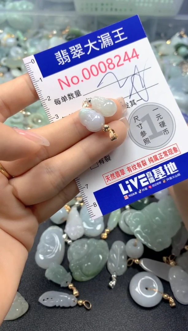 颈饰未镶嵌翡翠8244