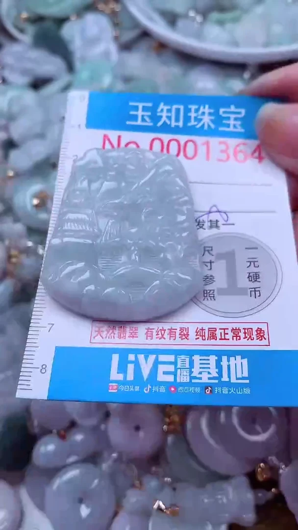 吊坠(不含链)未镶嵌翡翠1364