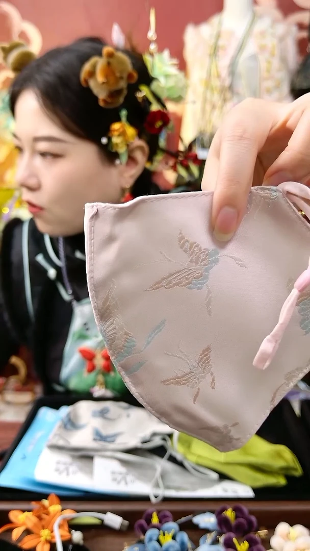 纯铜合金琉璃非遗口罩