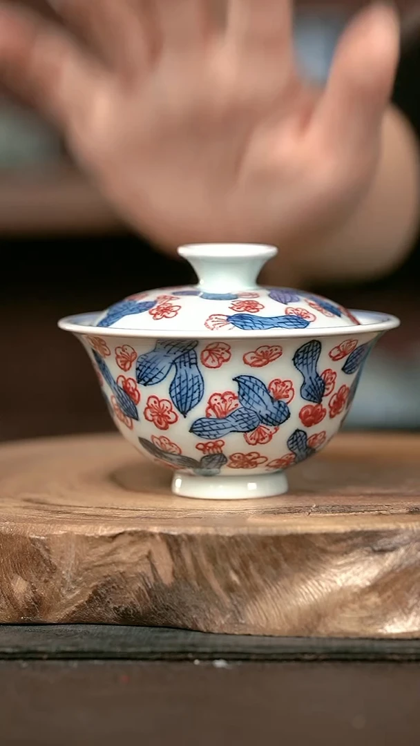 手绘手绘高温现代瓷 气  好事发生小元宝100cc