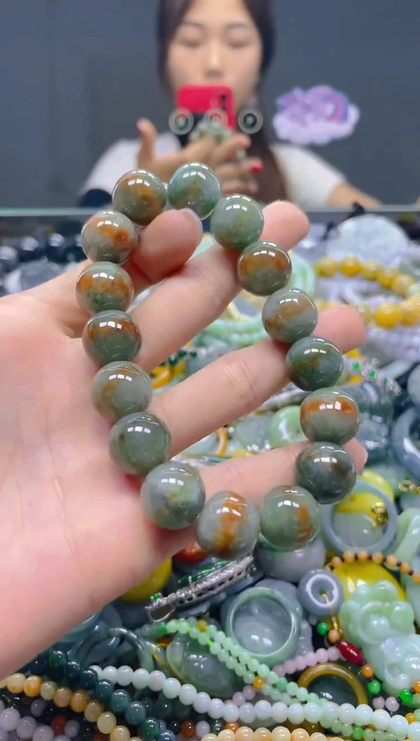 颈饰未镶嵌翡翠13MM/L/翡翠A货，一件也是批发价