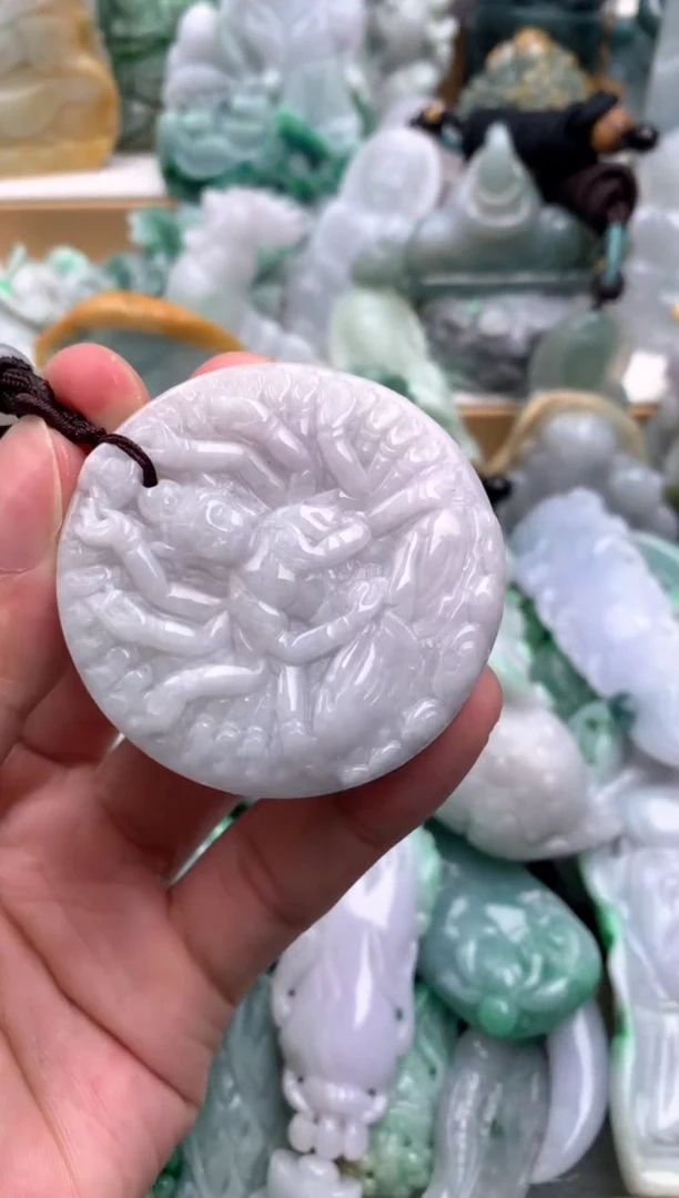 吊坠(不含链)未镶嵌翡翠1