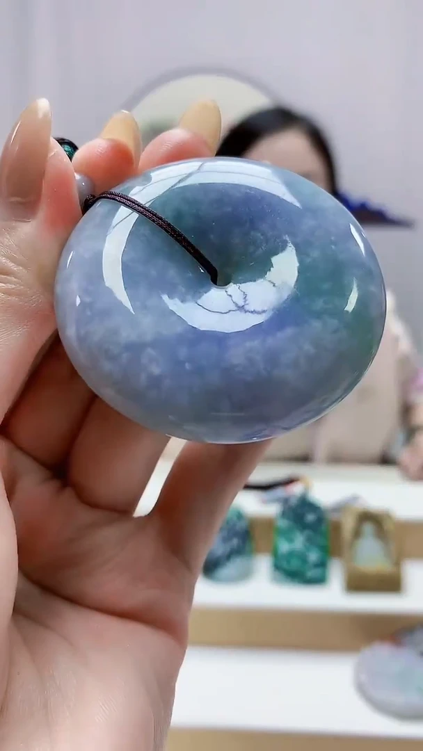 未镶嵌定制翡翠4852MM-毛货挂件73