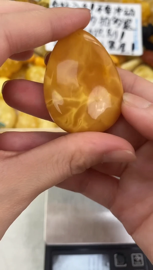 裸石琥珀未镶嵌天然琥珀蜜蜡