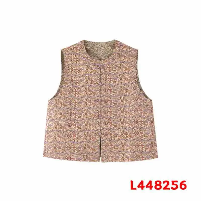 芹  新中式风 448256 蜀锦 皇家狩猎场 【张和才 】马甲