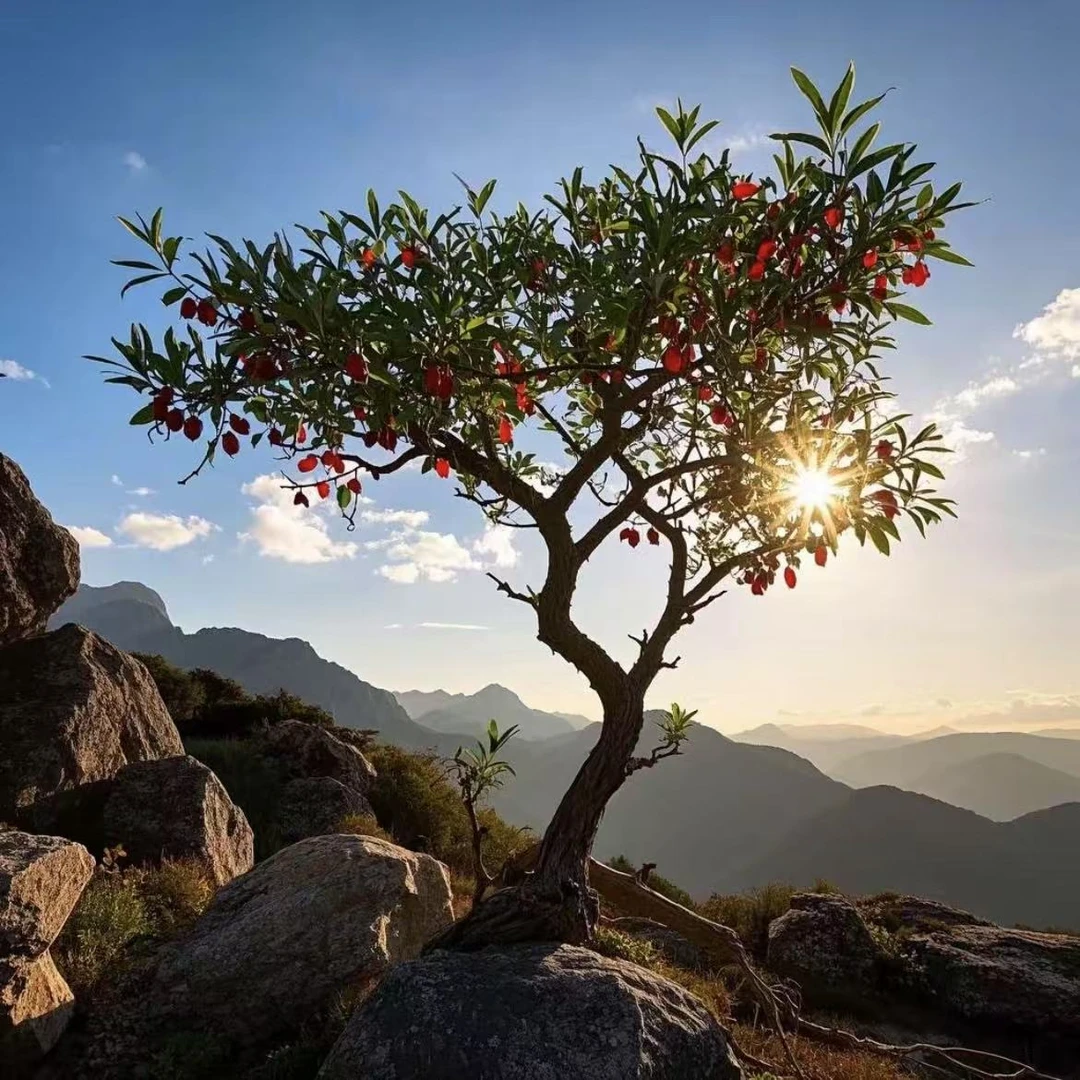 枸杞造型盆景老桩(一桩一型、一物一拍)