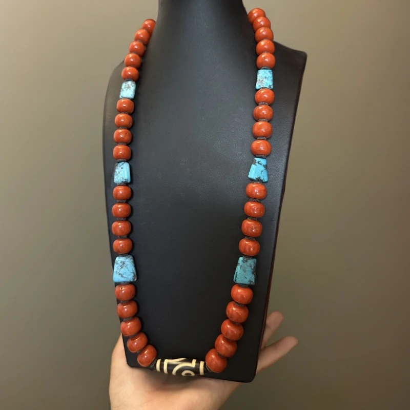 非金属亚克力项链 新款项链，如意两眼多宝项链手工时尚