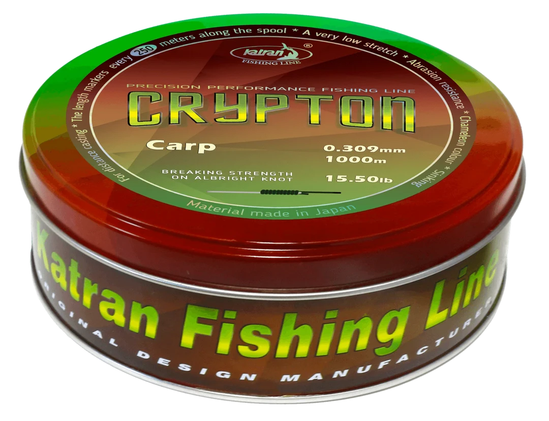新款欧鲤钓TNT小雨同款  Crypton Carp光反射超强抗拉钓鱼鱼线