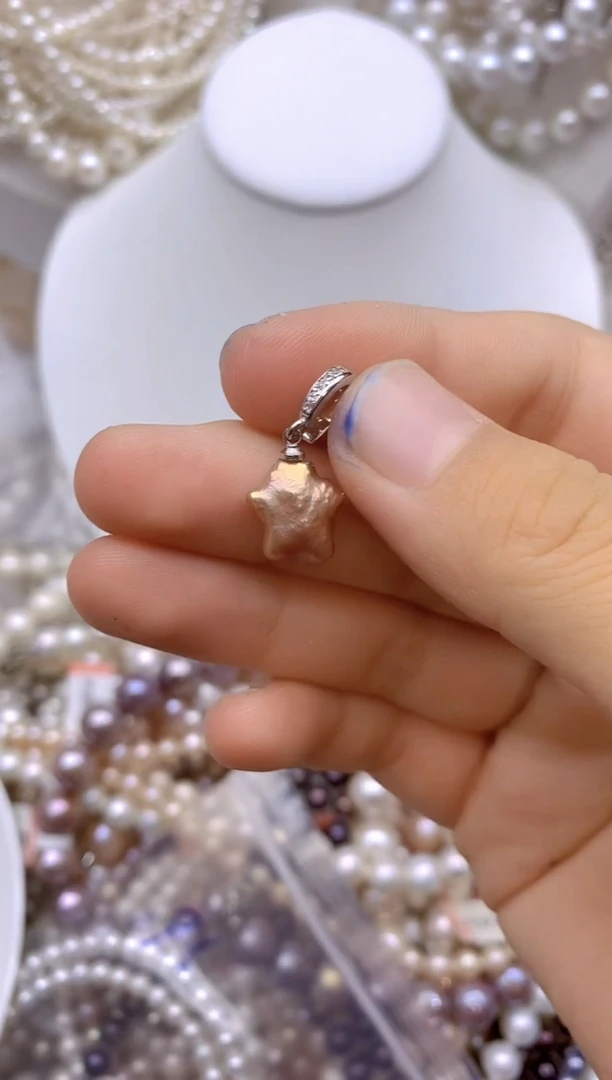 未镶嵌淡水珍珠1吊坠