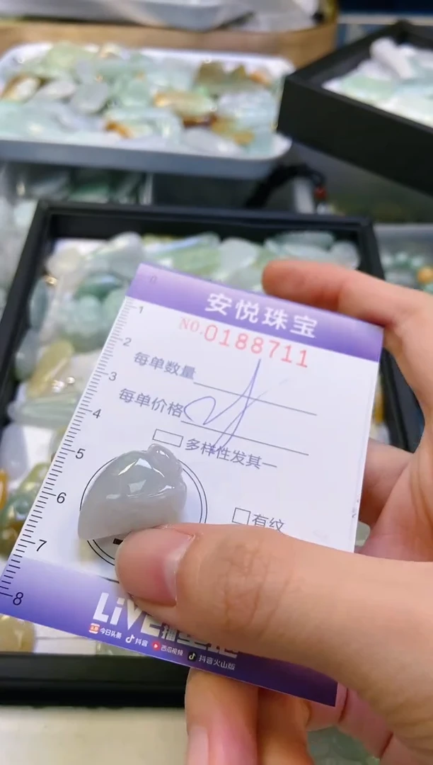 翡翠未镶嵌颈饰闪购0188711