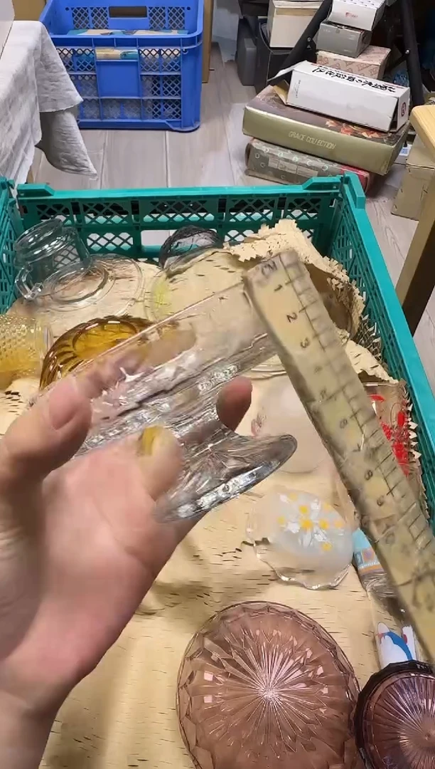 手工艺品玻璃菊**薇387