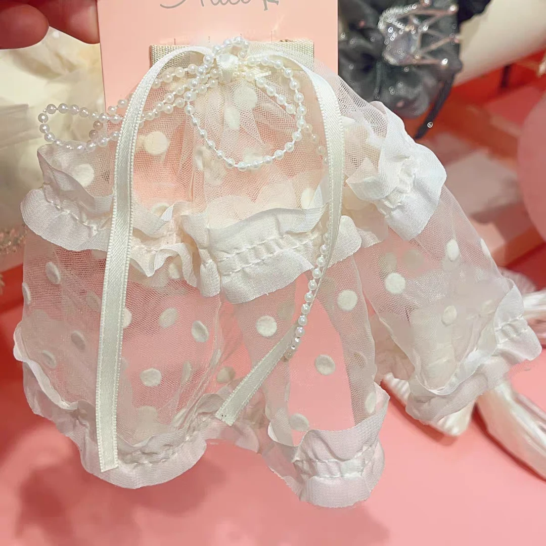 韩式发饰 【直播间拆】新款韩式秋冬布艺刺绣款等儿童宝宝可爱发饰