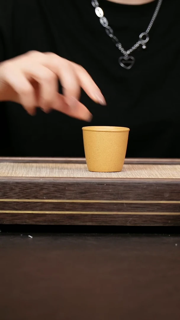 茶壶紫砂黄金段   小号 客杯
