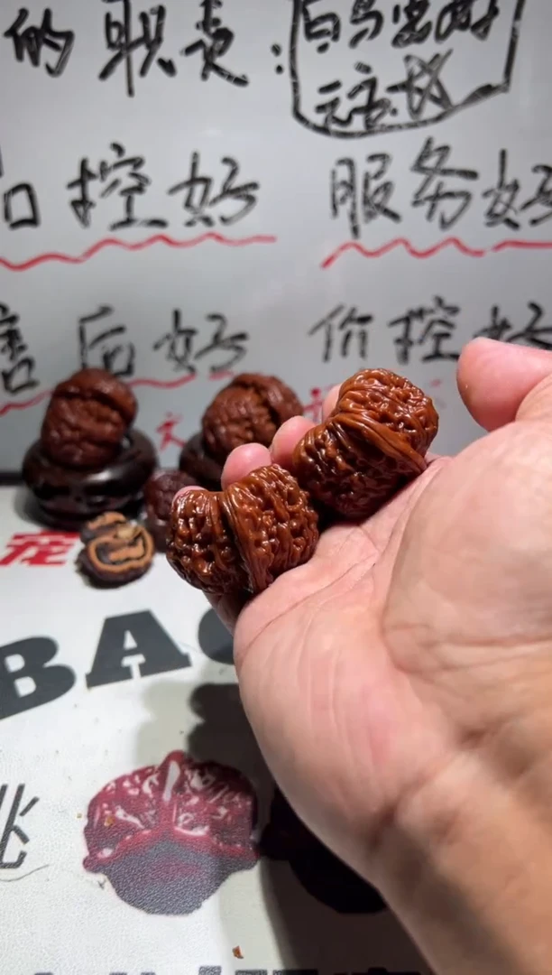 把件文玩核桃拱桥楼