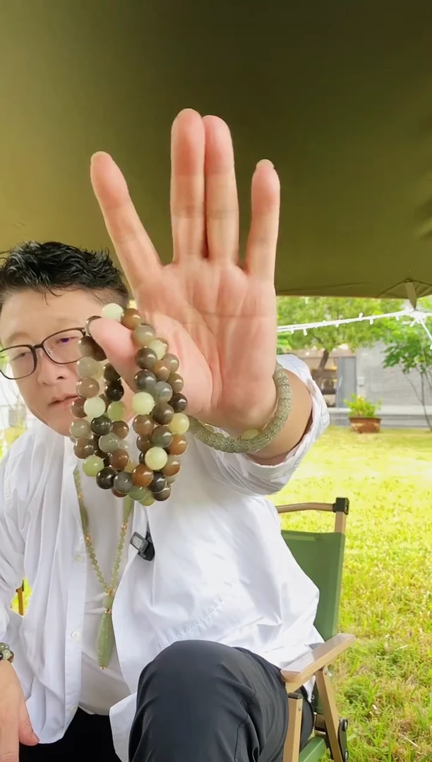 手串未镶嵌和田玉闪购约12mm多样发发一件