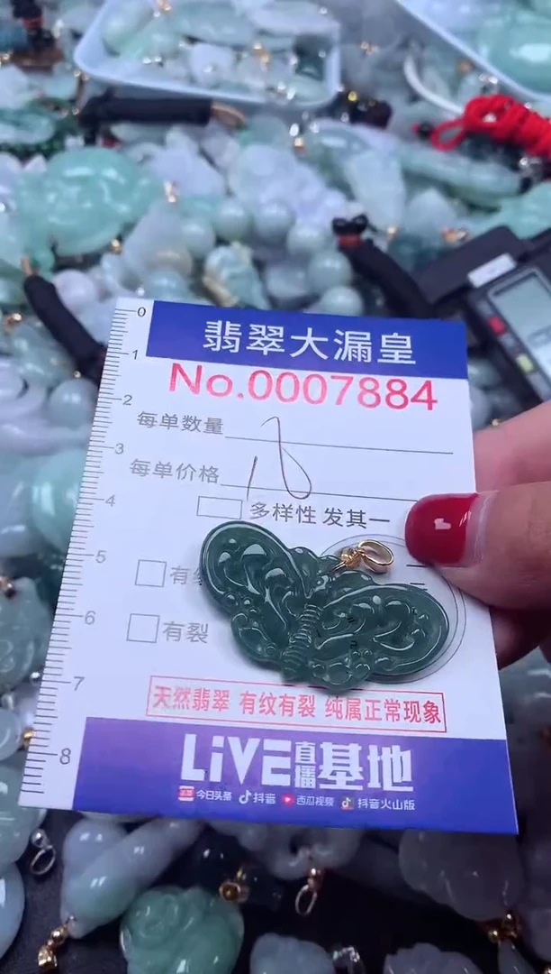 颈饰未镶嵌翡翠7884
