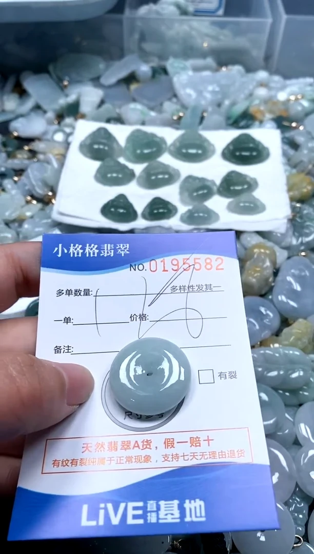 【闪购商品】翡翠颈饰未镶嵌闪购商品0195082