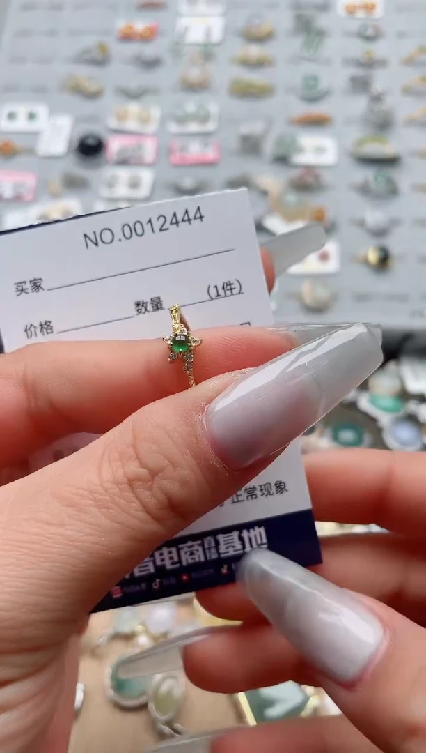 【闪购商品】翡翠戒指银S925镶嵌、