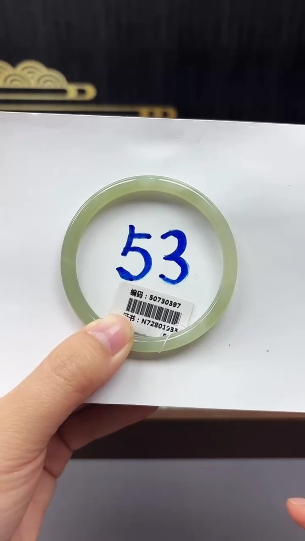 未镶嵌手镯和田玉0397