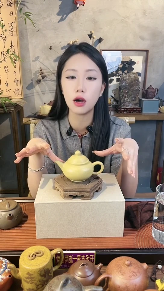 茶壶紫砂本山绿泥光器水平