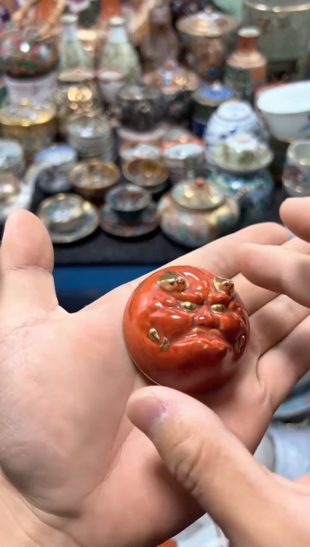 瓷片夏目海外回流瓷器中古品。