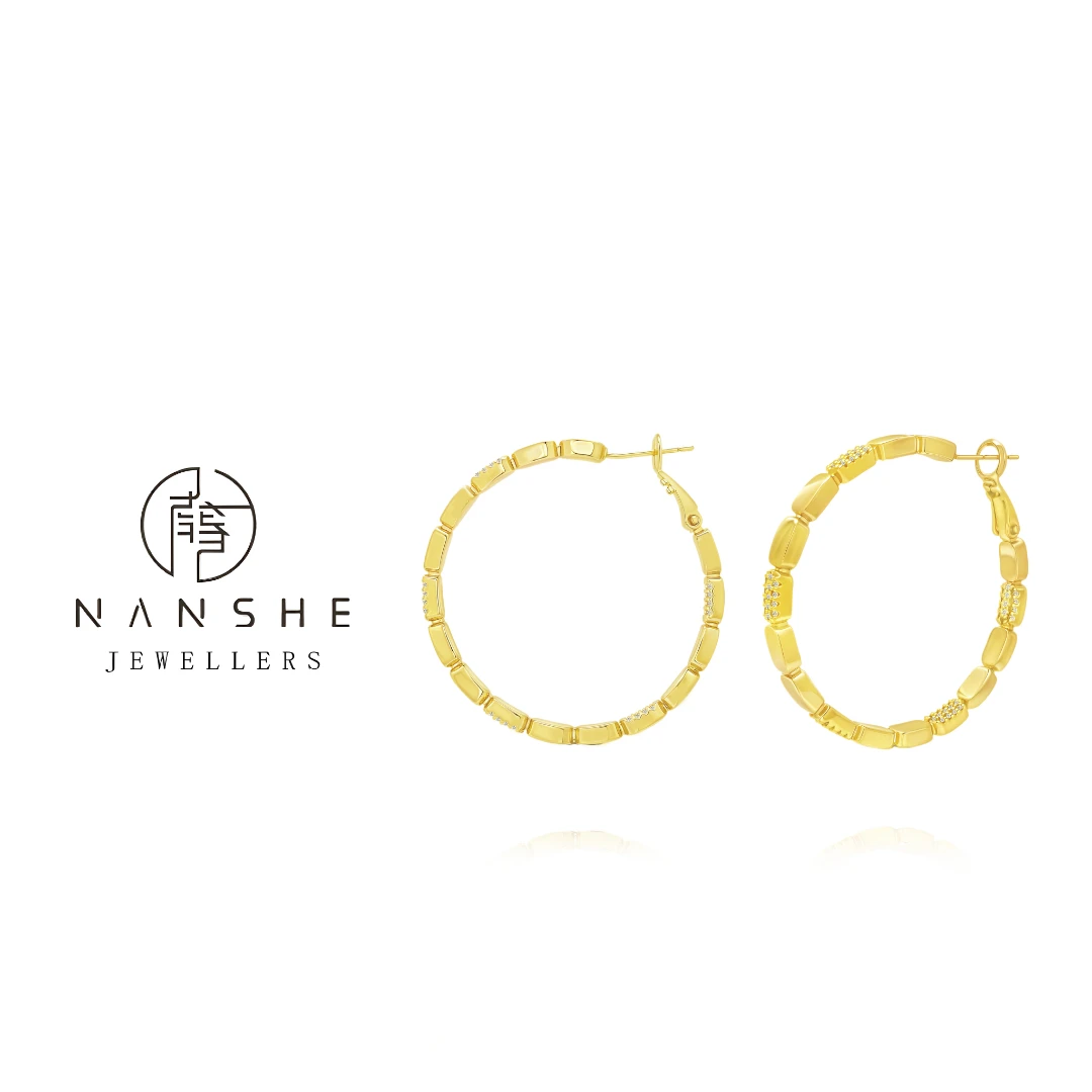 NANSHE/南奢 【闪耀耳圈】时尚百搭 L1318