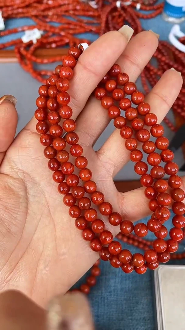 未镶嵌手串南红玛瑙N37凉山瓦西料满肉妖火焰多圈