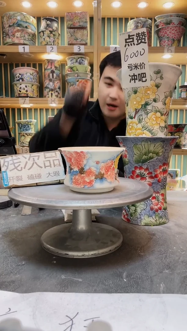 陶默认微瑕一物一拍0103-066