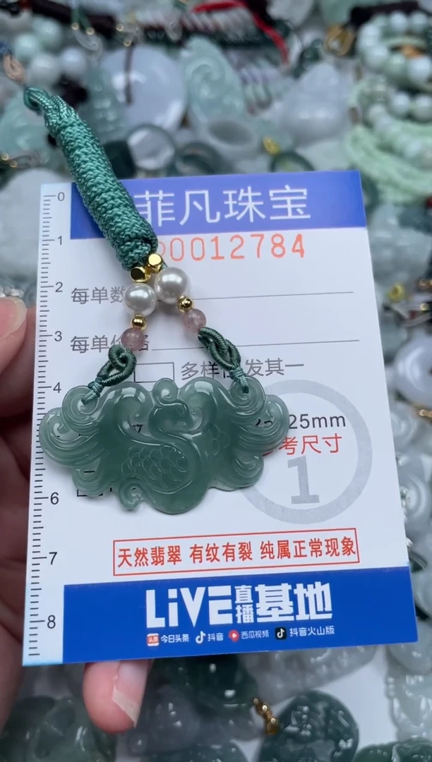 颈饰未镶嵌翡翠12784